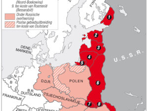 Russische gebiedsuitbreiding sedert 1939